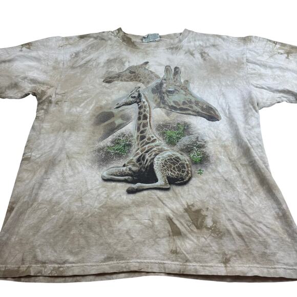 Vintage Giraffe T Shirt - Size Large - Picture 1 of 6